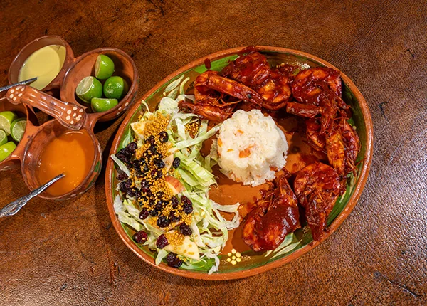 Camarones a la diabla - Corazón Tequilero
