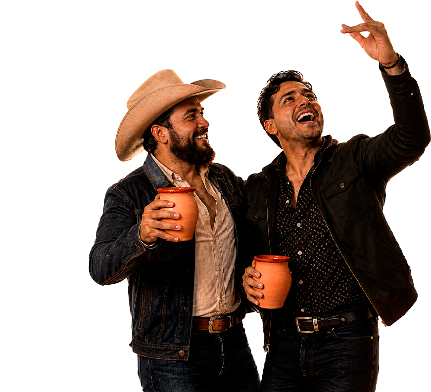 Pareja header - Cantaritos de tequila preparados al momento en El Corazón Tequilero