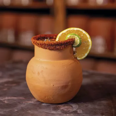Cantarito de cortesía - Corazón Tequilero
