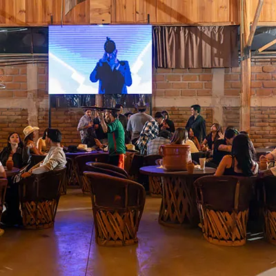 Reunión familiar en las instalaciones de Corazón Tequilero